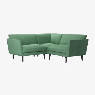 Sofa.com Holly Extra Small Corner Sofa in Celadon Easy Cotton