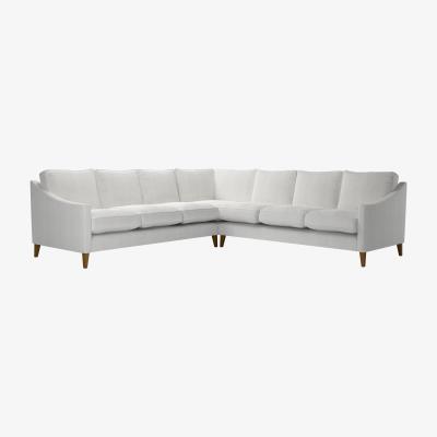 Sofa.com Iggy Large Corner Sofa in Pumice House Basket Weave - sofa.com