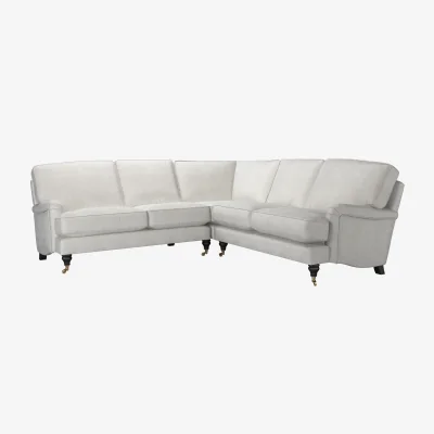 Sofa.com Bluebell Medium Corner Sofa in Shell Heathland Weave - sofa.com