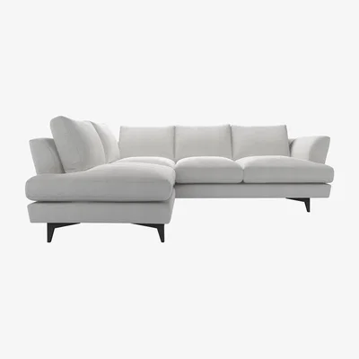Sofa.com Lars LHF Open End Corner Sofa in Pumice House Basket Weave