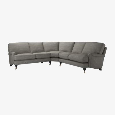 Sofa.com Nearly New Bluebell Medium Corner Sofa in Coin Soft Chenille - sofa.com
