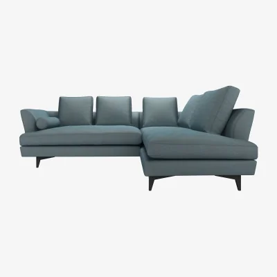 Sofa.com Larsen RHF Open End Corner Sofa in Shore Heathland Weave - sofa.com