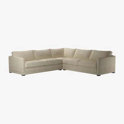 Sofa.com Aissa Large Corner Sofa in Pampas Hygge Smart Linen