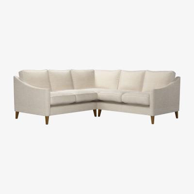 Sofa.com Iggy Small Corner Sofa in Jasmine Silky Jacquard Weave