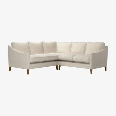 Sofa.com Iggy Small Corner Sofa in Jasmine Silky Jacquard Weave