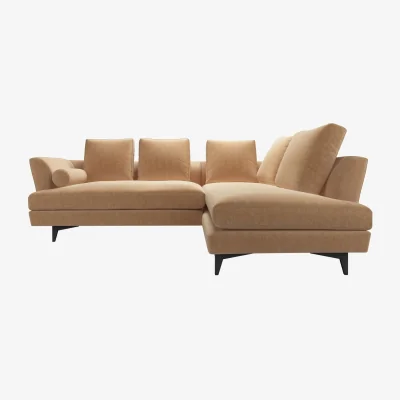 Sofa.com Larsen RHF Open End Corner Sofa in Biscotti Brushstroke - sofa.com