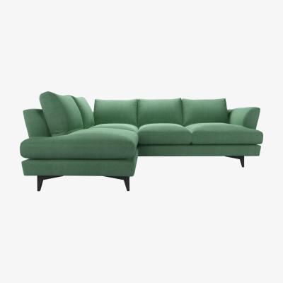 Sofa.com Lars LHF Open End Corner Sofa in Celadon Easy Cotton