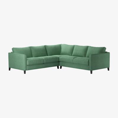 Sofa.com Izzy Small Corner Sofa in Celadon Easy Cotton