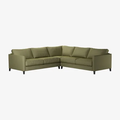 Sofa.com Izzy Medium Corner Sofa in Lichen Heathland Weave - sofa.com