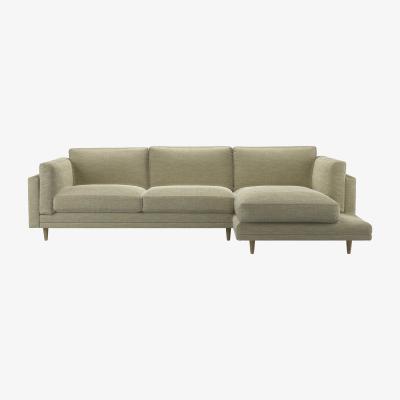 Sofa.com Marco RHF Chaise Sofa in Palm Silky Jacquard Weave