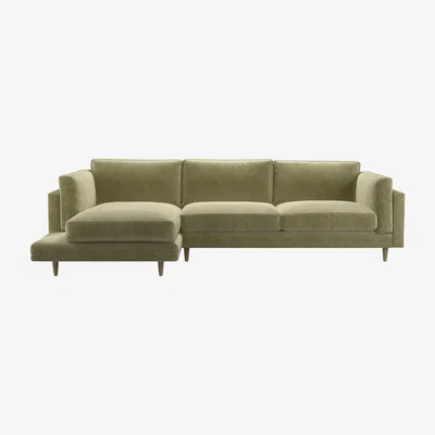 Sofa.com Marco LHF Chaise Sofa in Urban Nature Brushstroke