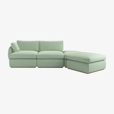 Sofa.com Ren LHF Modular Sofa in Miami House Basket Weave
