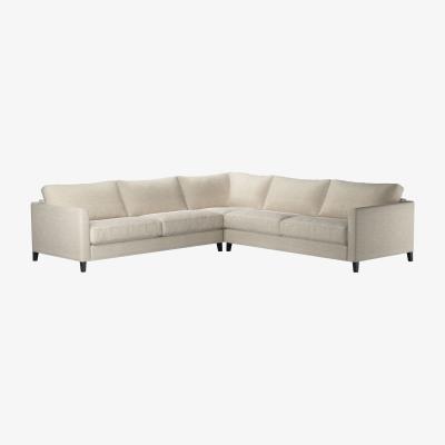Sofa.com Izzy Large Corner Sofa in Jasmine Silky Jacquard Weave