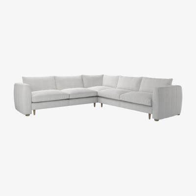 Sofa.com Tiffany Medium Corner Sofa in Shearling Hygge Chunky Weave