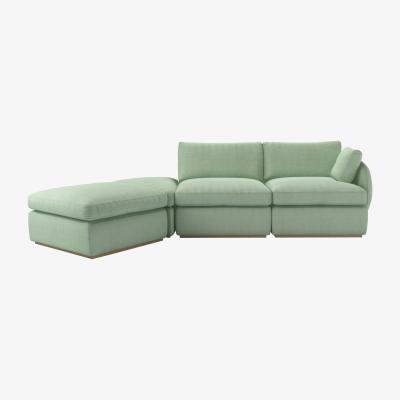 Sofa.com Ren RHF Modular Sofa in Miami House Herringbone Weave