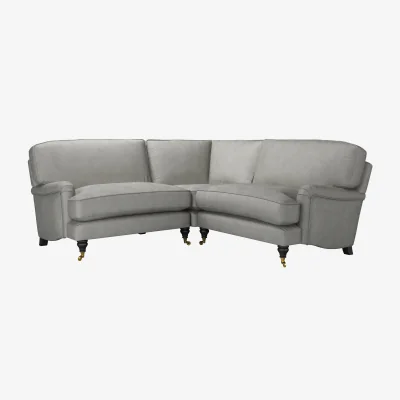Sofa.com Bluebell Small Corner Sofa in Mushroom Heathland Weave - sofa.com