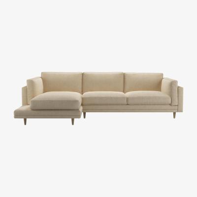 Sofa.com Marco LHF Chaise Sofa in Shearling Hygge Chunky Weave