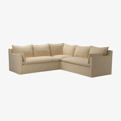 Sofa.com Anders Medium Corner Sofa in Nordic Pine Hygge Chunky Weave