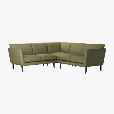 Sofa.com Holly Small Corner Sofa in Lichen Heathland Weave - sofa.com
