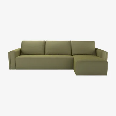 Sofa.com Oswald RHF Open End Corner Sofa in Lichen Heathland Weave - sofa.com