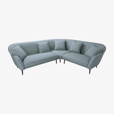 Sofa.com Jasper Right Hand Double With Left Hand 2.5 Seat in Hydrangea Highland Tweed - sofa.com
