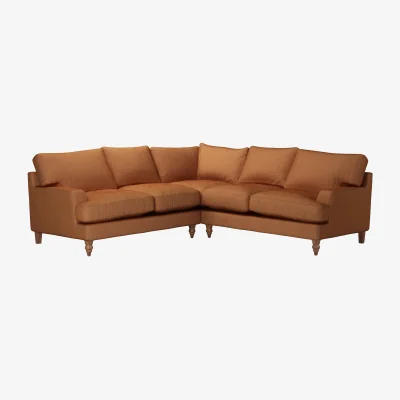 Sofa.com Isla Medium Corner Sofa in Saffron Heathland Weave - sofa.com