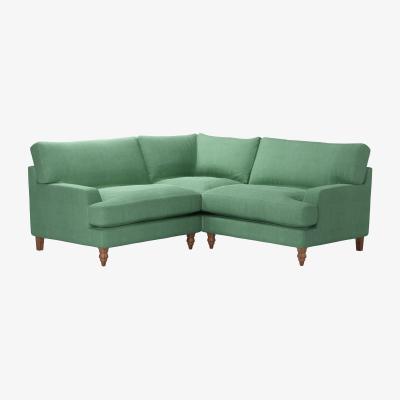 Sofa.com Isla Small Corner Sofa in Celadon Easy Cotton