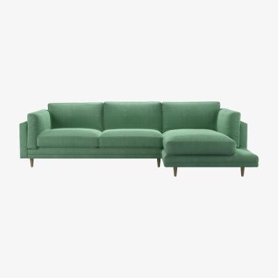 Sofa.com Marco RHF Chaise Sofa in Celadon Easy Cotton