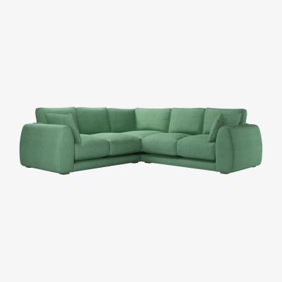 Sofa.com Carmel Medium Corner Sofa in Celadon Easy Cotton
