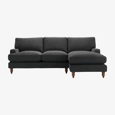 Sofa.com Isla Medium RHF Chaise Sofa in Station House Sandgate - sofa.com