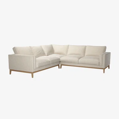 Sofa.com Costello  Large Corner Sofa in Jasmine Silky Jacquard Weave