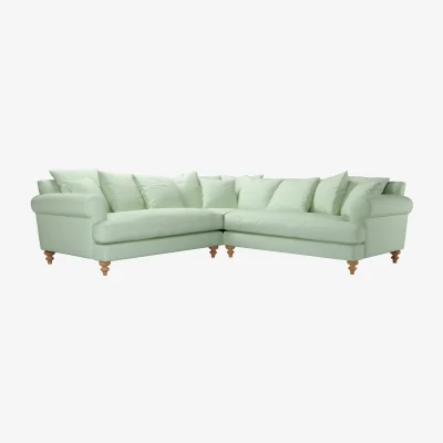 Sofa.com Teddy Medium Corner Sofa in Miami House Basket Weave - sofa.com