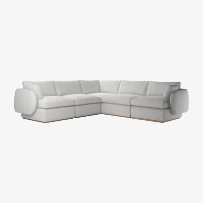 Sofa.com Ren Medium Corner Sofa in Pumice House Basket Weave