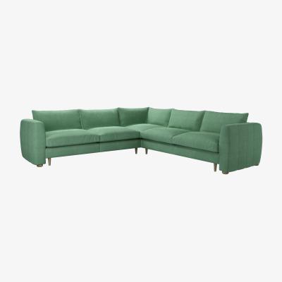 Sofa.com Tiffany Medium Corner Sofa in Celadon Easy Cotton