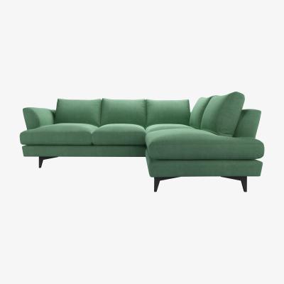 Sofa.com Lars RHF Open End Corner Sofa in Celadon Easy Cotton