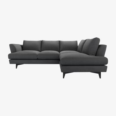 Sofa.com Lars RHF Open End Corner Sofa in Monsoon Brushed Linen Cotton