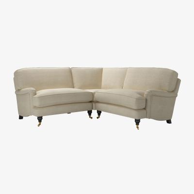 Sofa.com Bluebell Small Corner Sofa in Pampas Hygge Smart Linen
