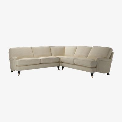 Sofa.com Bluebell Large Corner Sofa in Pampas Hygge Smart Linen
