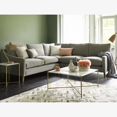 Sofa.com Iggy Small Corner Sofa in Shearling Hygge Chunky Weave
