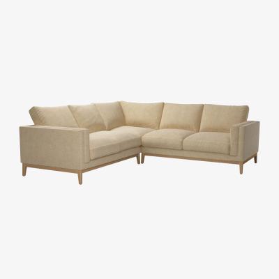 Sofa.com Costello  Medium Corner Sofa in Nordic Pine Hygge Chunky Weave