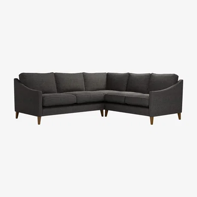 Sofa.com Iggy Asym. Crn: LHF 2.5 Seat w RHF 2 Seat in Anthracite Quartz - sofa.com
