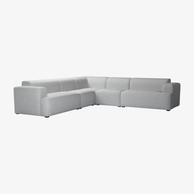 Sofa.com Oliver Medium Corner Sofa in Frost Highland Tweed - sofa.com