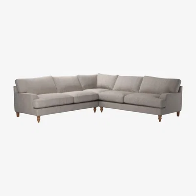Sofa.com Isla Large Corner Sofa in Serene Vermeer Linen - sofa.com