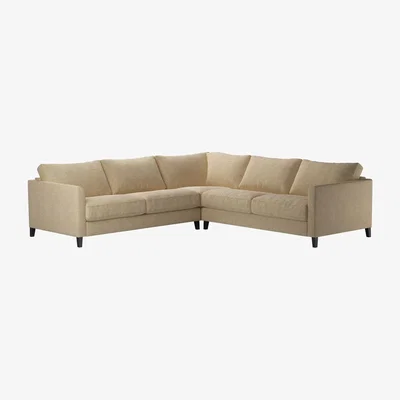 Sofa.com Izzy Medium Corner Sofa in Nordic Pine Hygge Chunky Weave