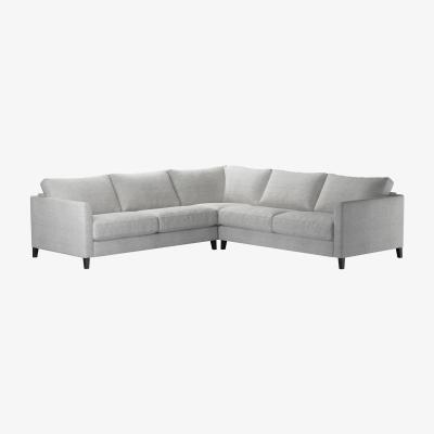 Sofa.com Izzy Medium Corner Sofa in Barley Slubby Cotton - sofa.com