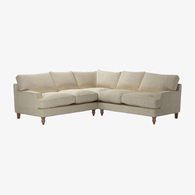 Sofa.com Isla Medium Corner Sofa in Pampas Hygge Smart Linen