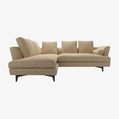 Sofa.com Larsen LHF Open End Corner Sofa in Nordic Pine Hygge Chunky Weave