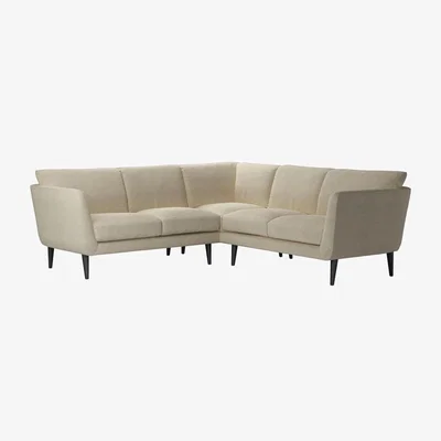 Sofa.com Holly Small Corner Sofa in Pampas Hygge Smart Linen