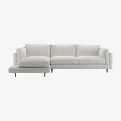 Sofa.com Marco LHF Chaise Sofa in Shell Heathland Weave