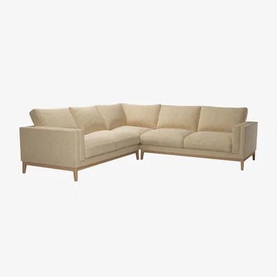 Sofa.com Costello  Large Corner Sofa in Nordic Pine Hygge Chunky Weave
